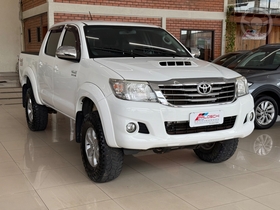 hilux 3.0 srv 4x4 cd 16v turbo intercooler diesel 4p manual 2014 vacaria