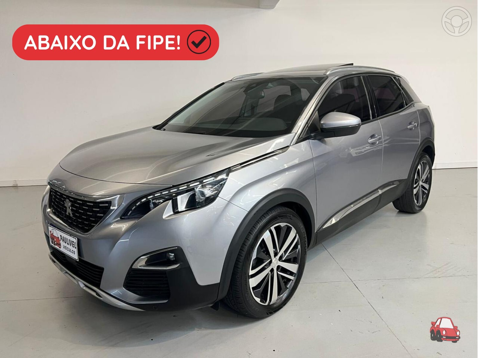 3008 1.6 GRIFFE THP 16V 4P AUTOMÁTICO - 2018 - CAXIAS DO SUL