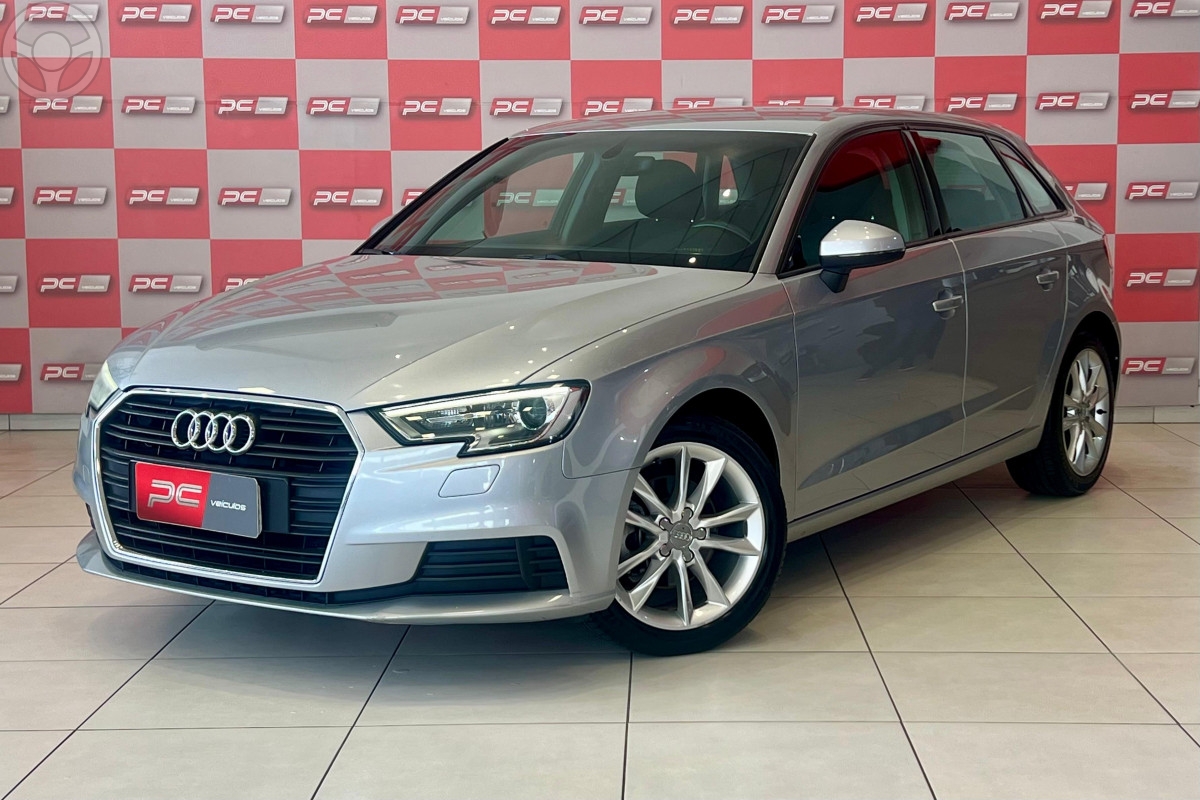 A3 1.4 TFSI SPORTBACK 16V 4P S-TRONIC - 2017 - SANTA CRUZ DO SUL