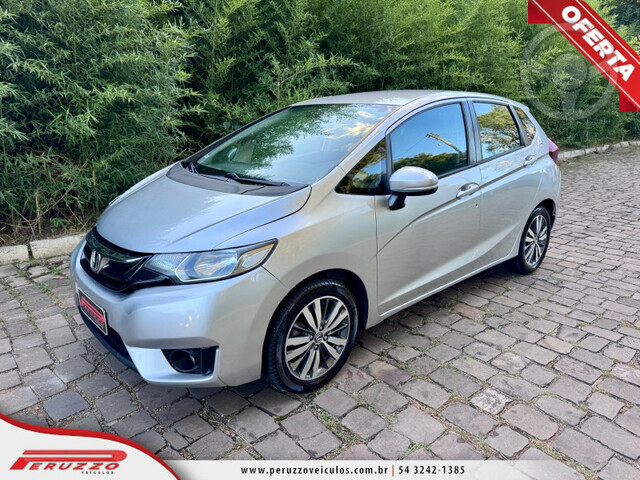 FIT EXL 1.5 CVT FLEX / TABELA FIPE - 2015 - NOVA PRATA