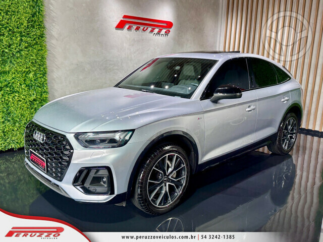 Q5 SPORTBACK S-LINE - 2.0 TFSI QUATRO 4X4 AT / /  - 2022 - NOVA PRATA
