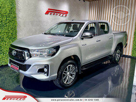 hilux srv 2.8 4x4 cd turbo diesel     2019 nova prata