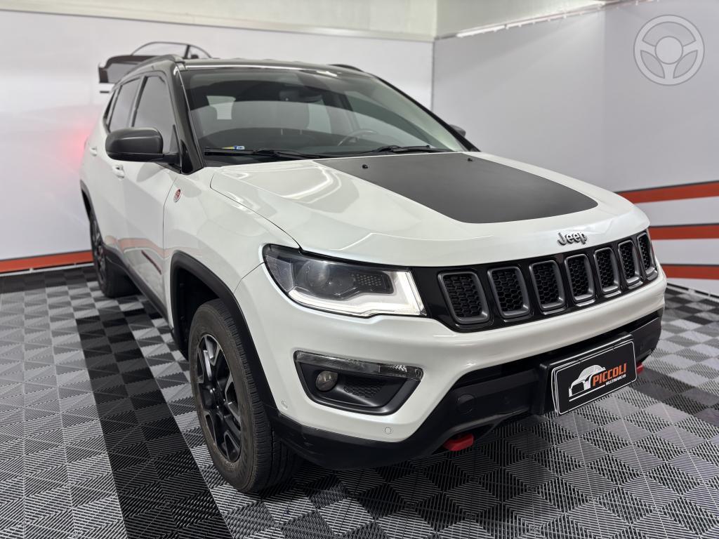 JEEP - COMPASS 2.0 TRAILHAWK TD350 TURBO DIESEL 4X4 4P AUTOMÁTICO - 2021/2021 - BRANCA - R$ 126.900,00