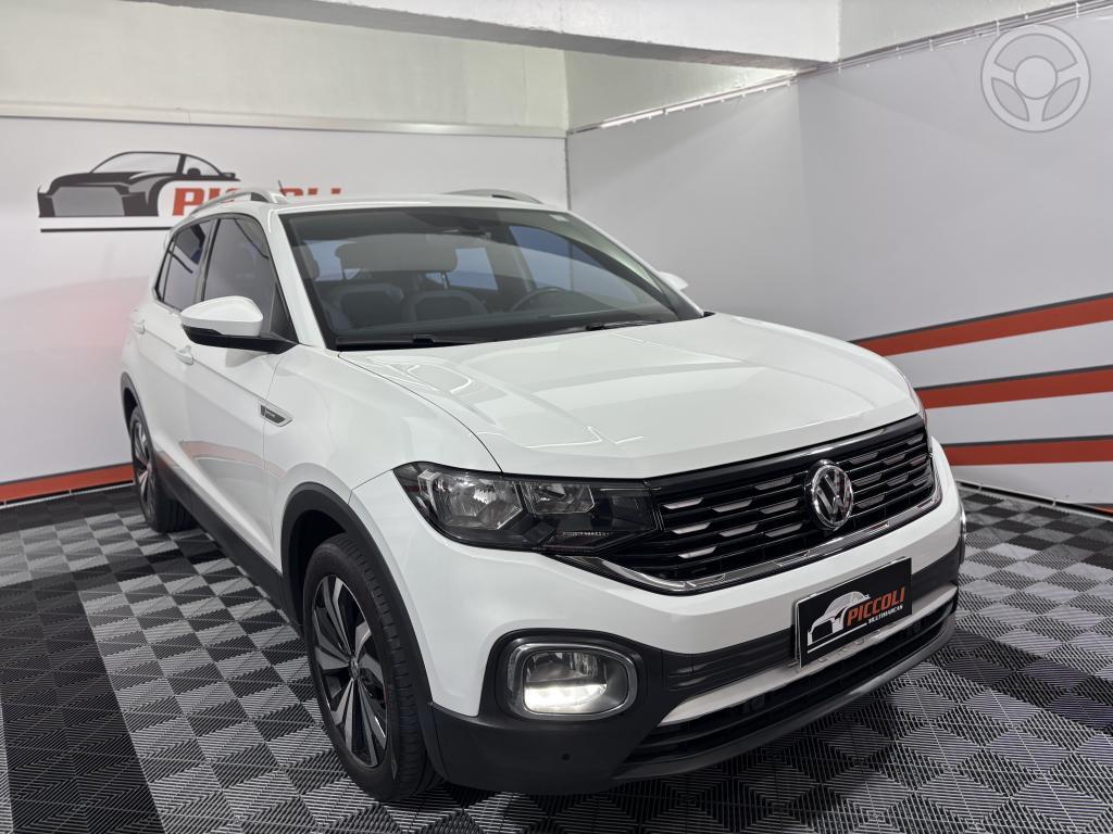 VOLKSWAGEN - T-CROSS 1.4 HIGHLINE TSI 16V FLEX 4P AUTOMÁTICO - 2021/2021 - BRANCA - R$ 109.900,00