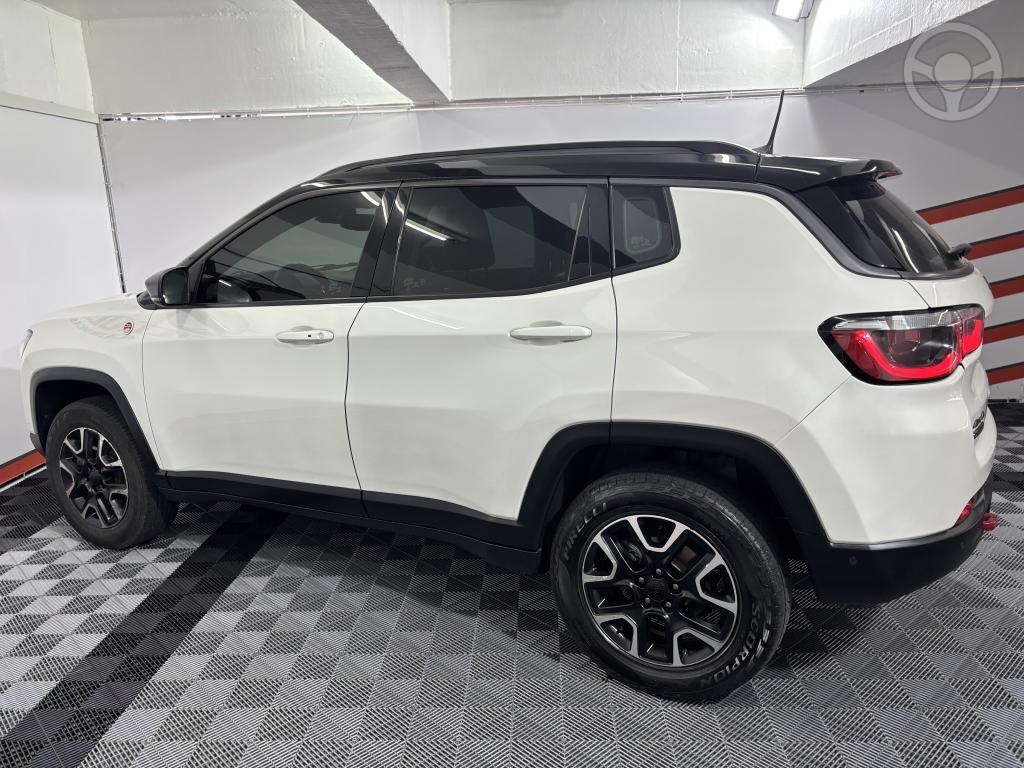 JEEP - COMPASS 2.0 TRAILHAWK TD350 TURBO DIESEL 4X4 4P AUTOMÁTICO - 2021/2021 - BRANCA - R$ 126.900,00