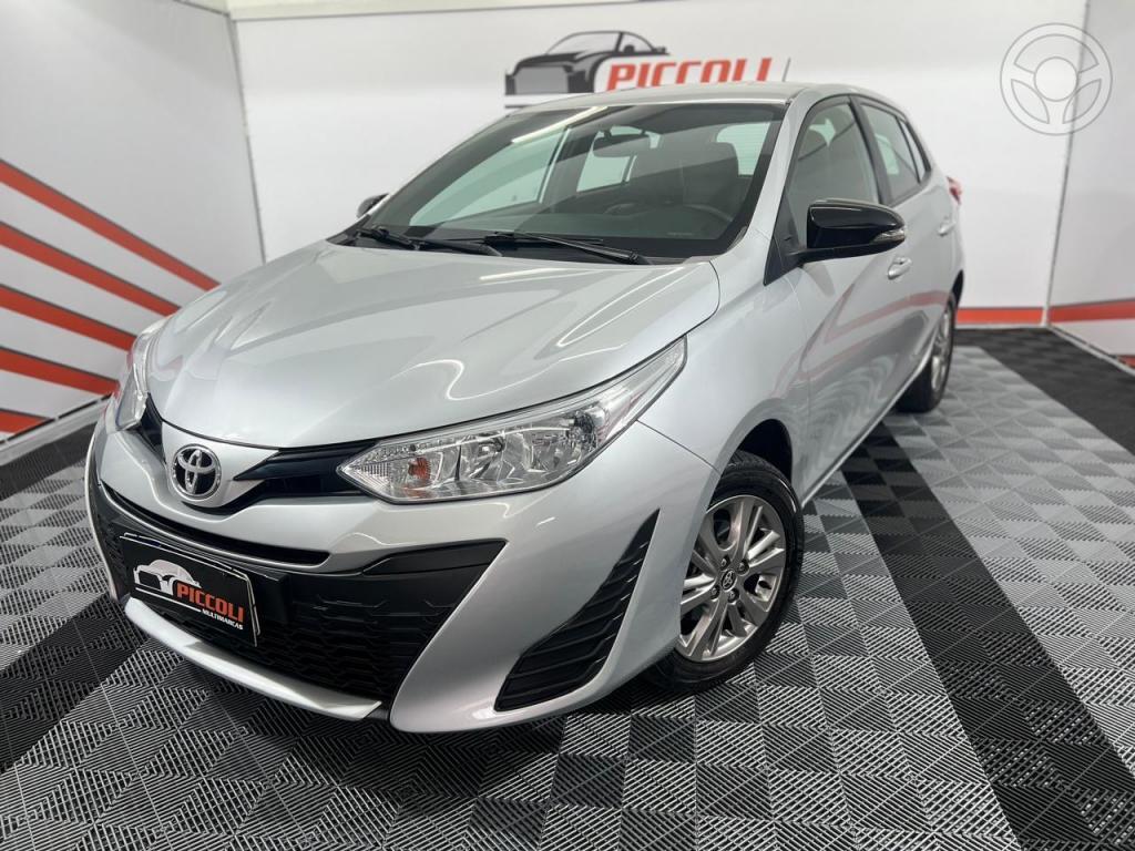 TOYOTA - YARIS 1.5 XL 16V FLEX 4P AUTOMATÍCO - 2021/2022 - PRATA - R$ 86.900,00