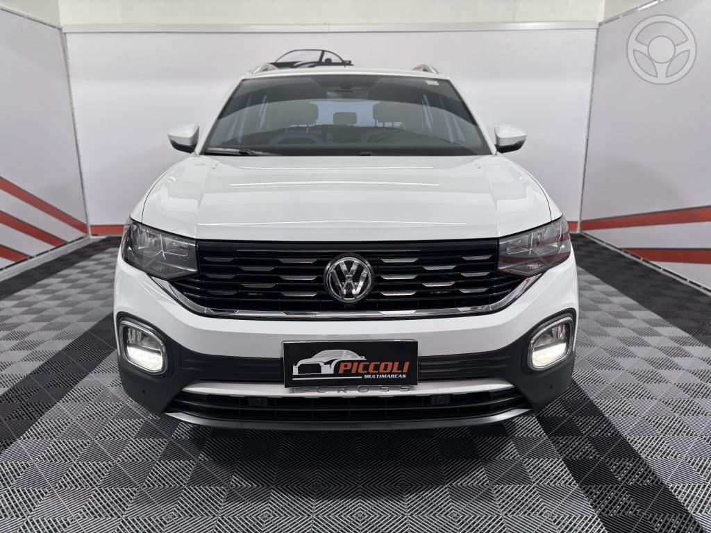VOLKSWAGEN - T-CROSS 1.4 HIGHLINE TSI 16V FLEX 4P AUTOMÁTICO - 2021/2021 - BRANCA - R$ 109.900,00