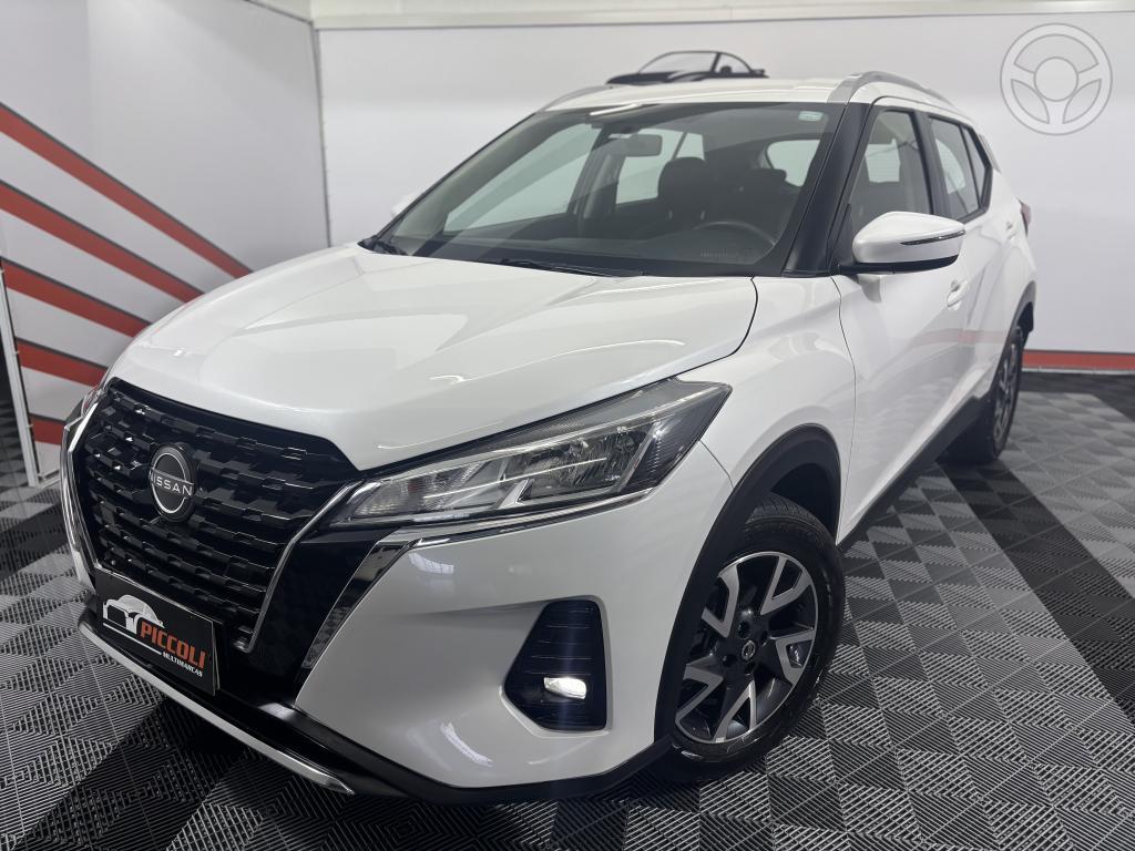 NISSAN - KICKS 1.6 SENSE 16V FLEX 4P AUTOMÁTICO - 2024/2024 - BRANCA - R$ 107.900,00