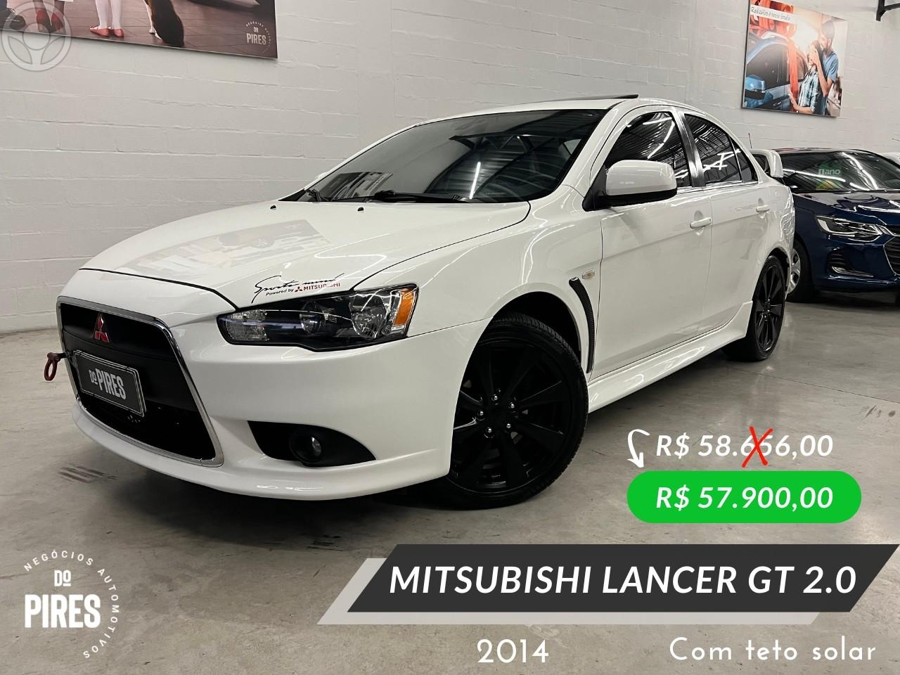 LANCER 2.0 GT 16V 4P AUTOMÁTICO - 2014 - CAXIAS DO SUL