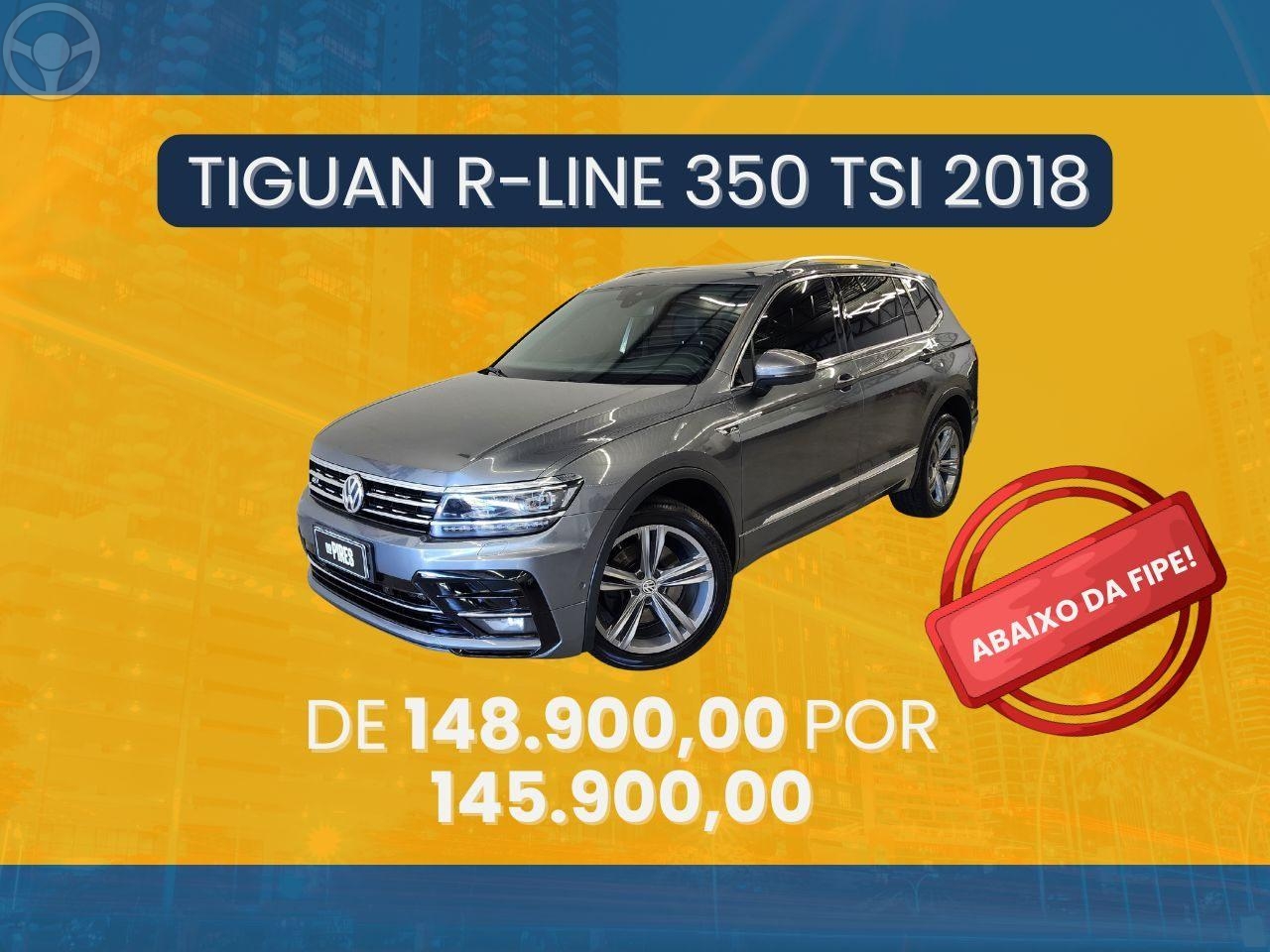 TIGUAN 2.0 ALLSPACE R-LINE 350 TSI 4X4 4P - 2018 - CAXIAS DO SUL