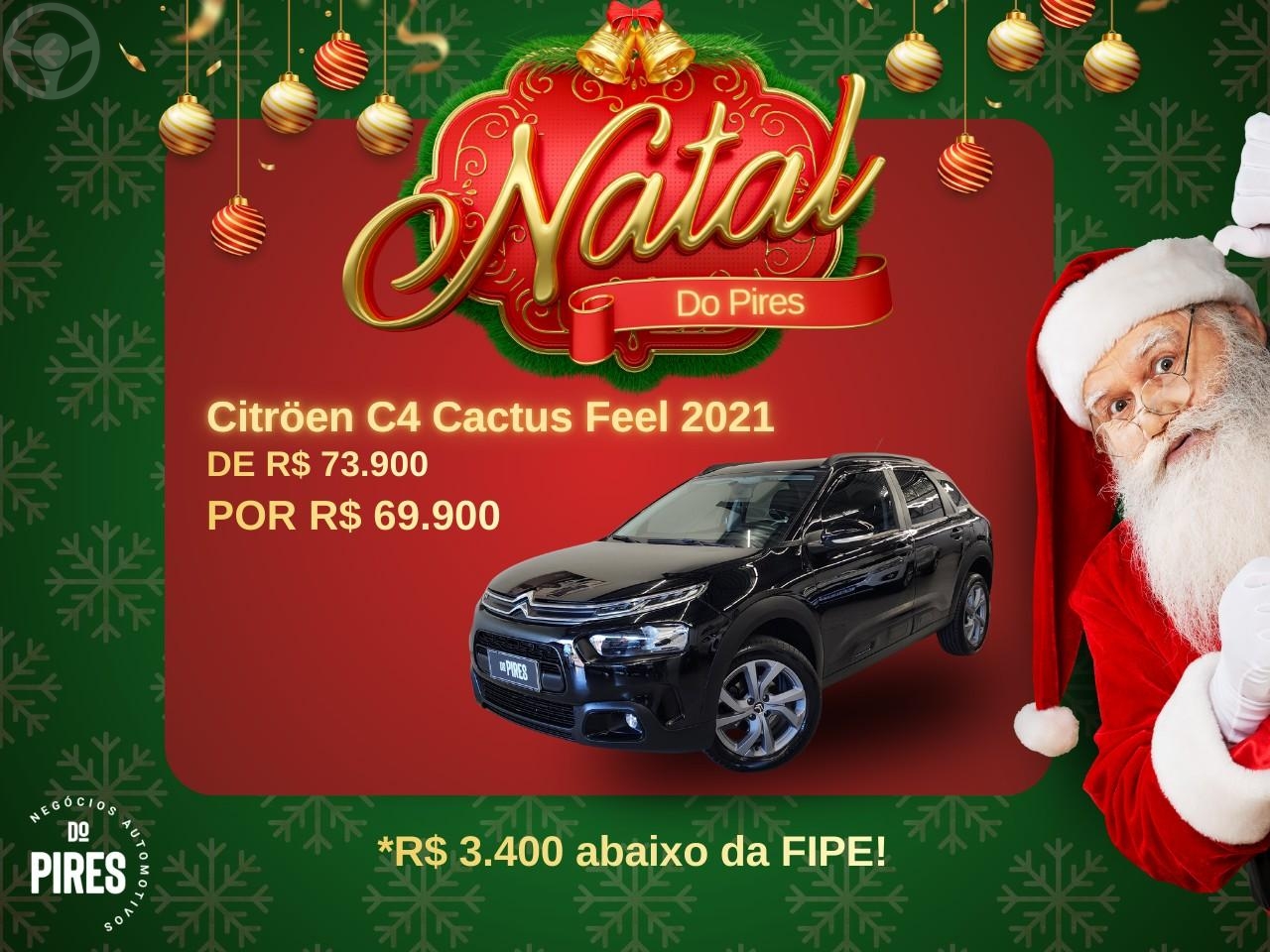 C4 CACTUS 1.6 VTI FEEL FLEX 4P AUTOMATICO - 2021 - CAXIAS DO SUL