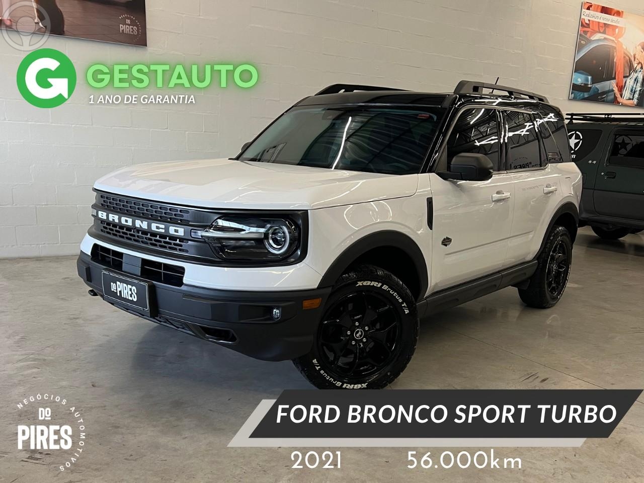 BRONCO 2.0 SPORT WILDTRACK ECOBOOST 16V TURBO 4P AUTOMÁTICA - 2021 - CAXIAS DO SUL