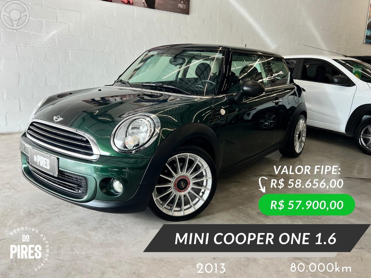 COOPER 1.6 ONE 16V 2P MANUAL - 2013 - CAXIAS DO SUL