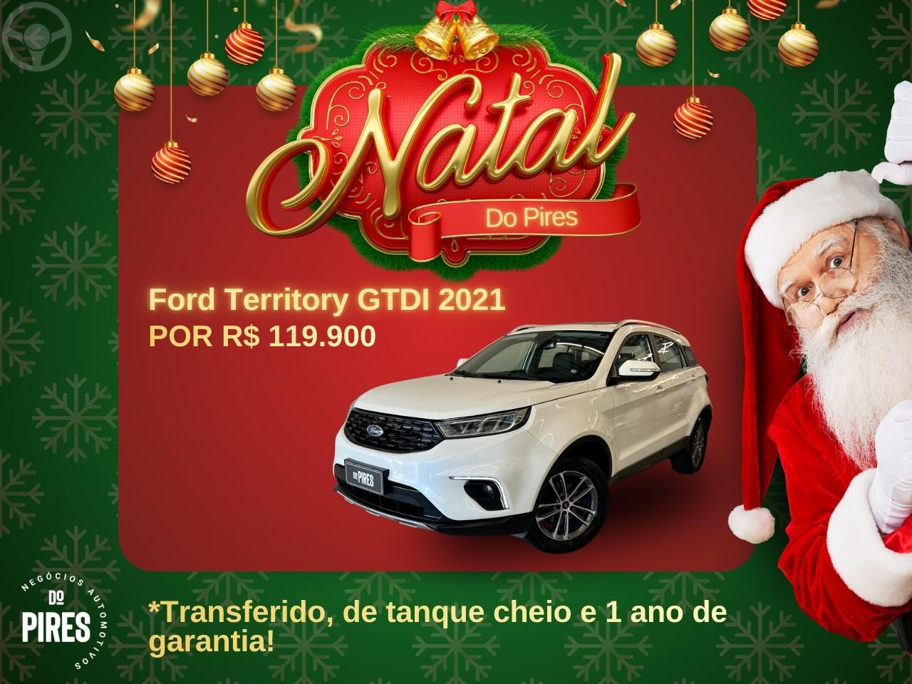 TERRITORY 1.5 GTDI ECOBOOST SEL 16V 4P AUTOMÁTICO - 2021 - CAXIAS DO SUL