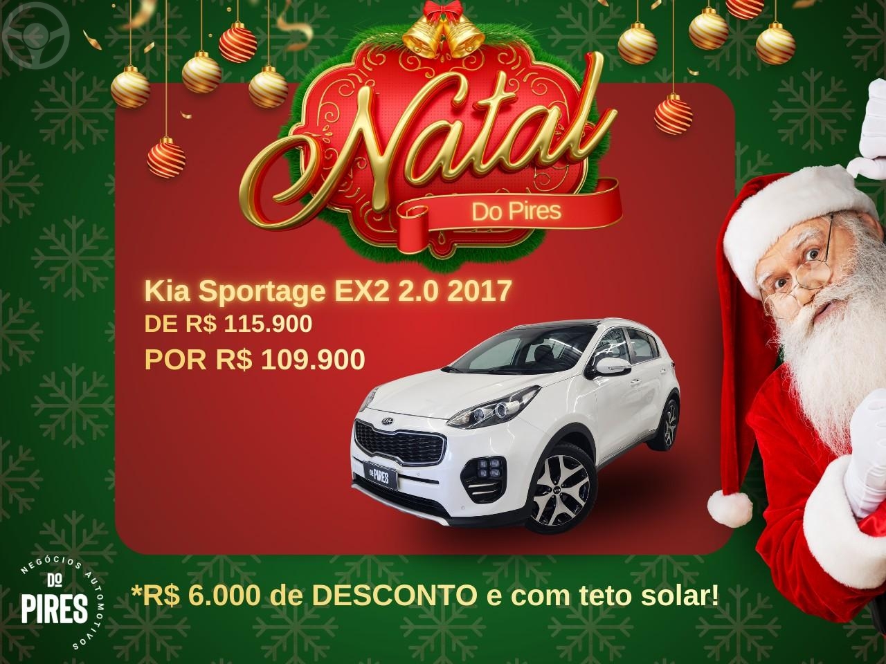 SPORTAGE 2.0 EX2 4X2 16V FLEX 4P AUTOMÁTICO - 2017 - CAXIAS DO SUL