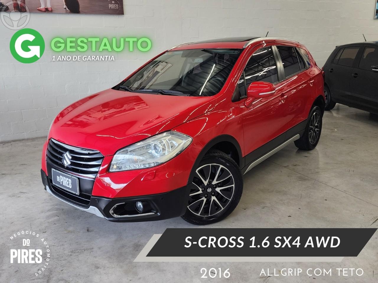 S-CROSS 1.6 16V VVT GLS 4P 4X4 AUTOMÁTICO - 2016 - CAXIAS DO SUL