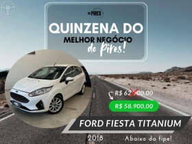 fiesta 1.6 titanium hatch 16v flex 4p automatico 2018 caxias do sul