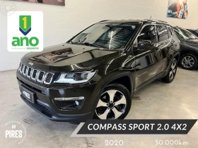 compass 2.0 16v flex sport automatico 2020 caxias do sul