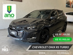onix 1.0 hatch rs 12v turbo 4p automatico 2024 caxias do sul