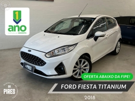 fiesta 1.6 titanium hatch 16v flex 4p automatico 2018 caxias do sul