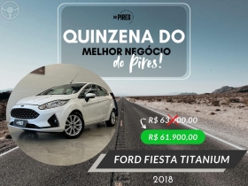 fiesta 1.6 titanium hatch 16v flex 4p automatico 2018 caxias do sul