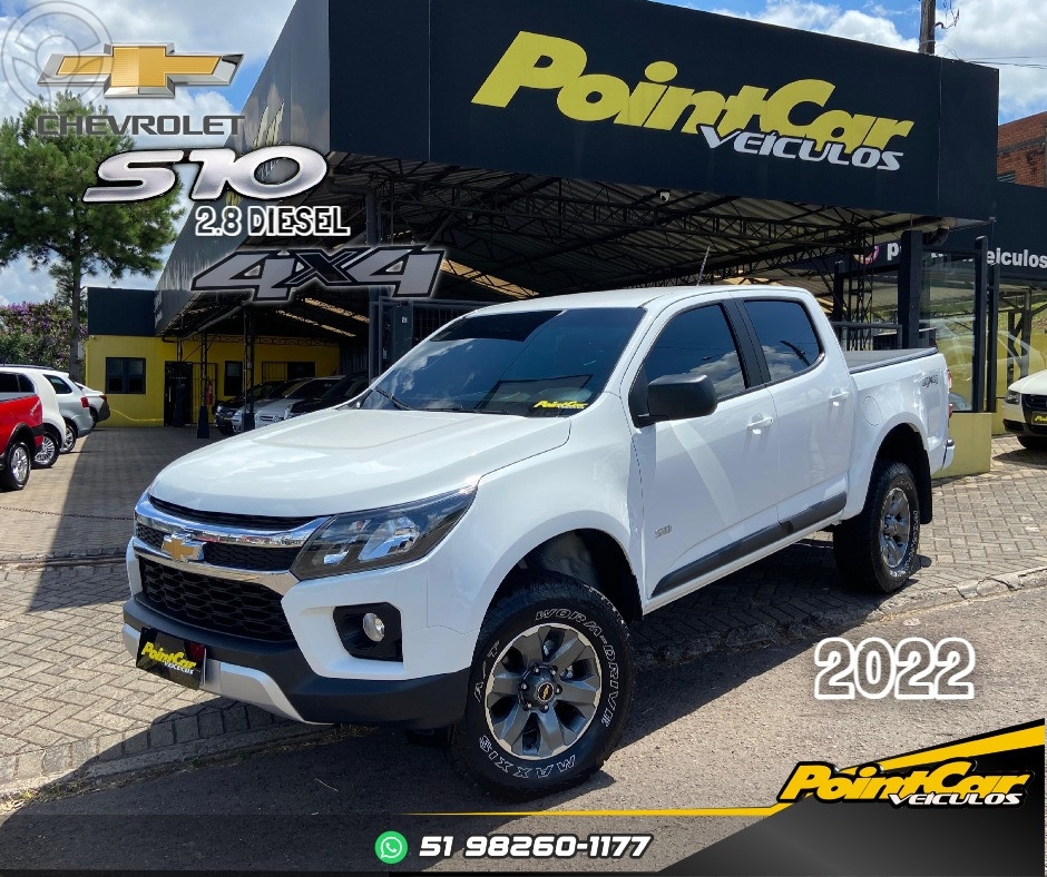 S10 2.8 LS 4X4 CD 16V TURBO DIESEL 4P MANUAL - 2022 - CAMPO BOM