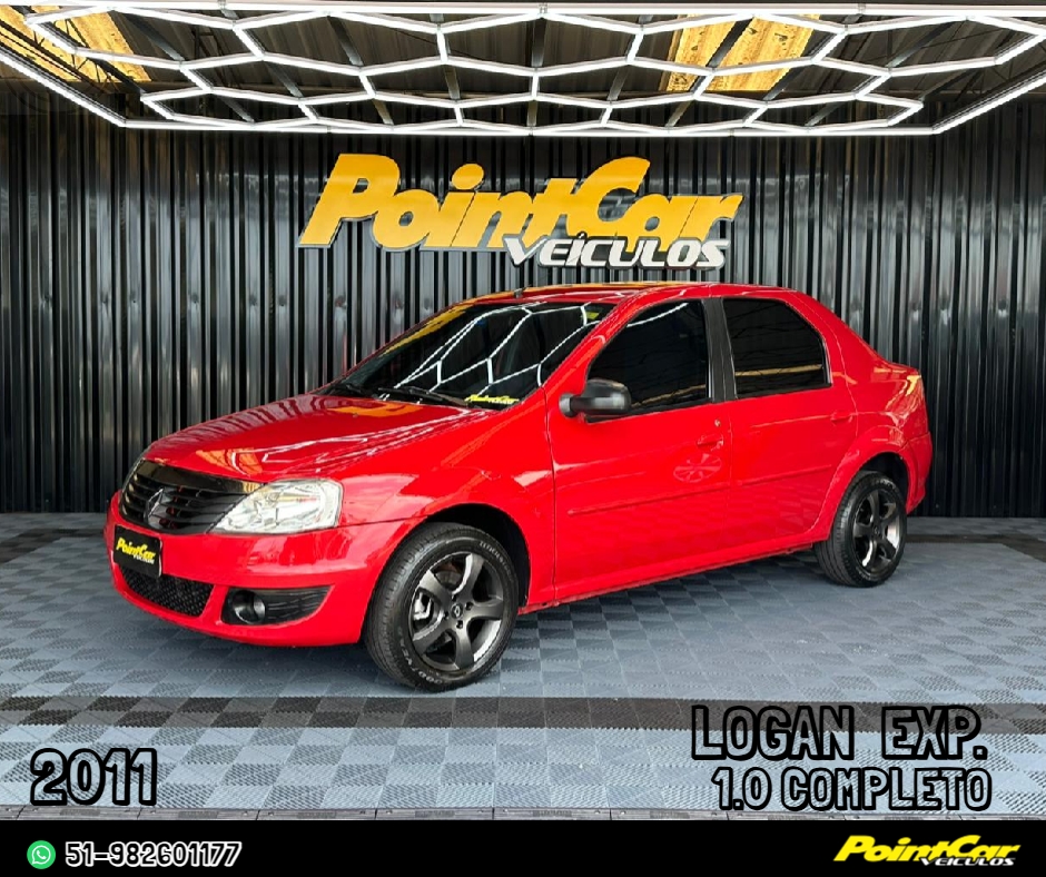 LOGAN 1.0 EXPRESSION 16V FLEX 4P MANUAL - 2011 - CAMPO BOM
