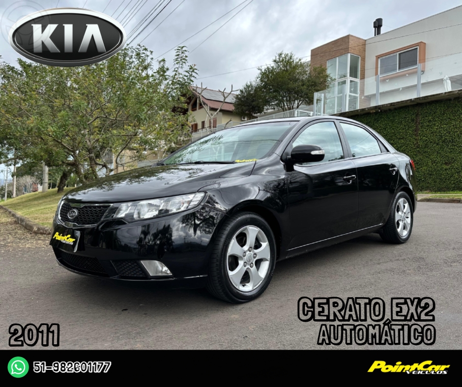 CERATO 1.6 EX2 SEDAN 16V 4P AUTOMÁTICO - 2011 - CAMPO BOM