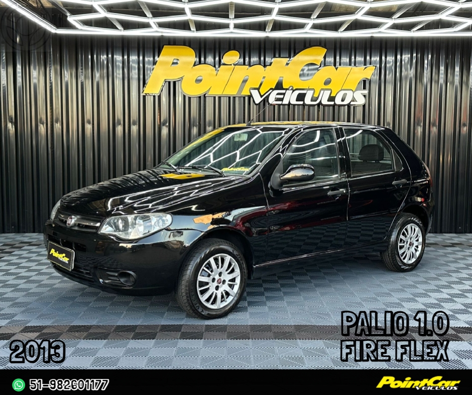 PALIO 1.0 MPI FIRE ECONOMY 8V FLEX 4P MANUAL - 2013 - CAMPO BOM