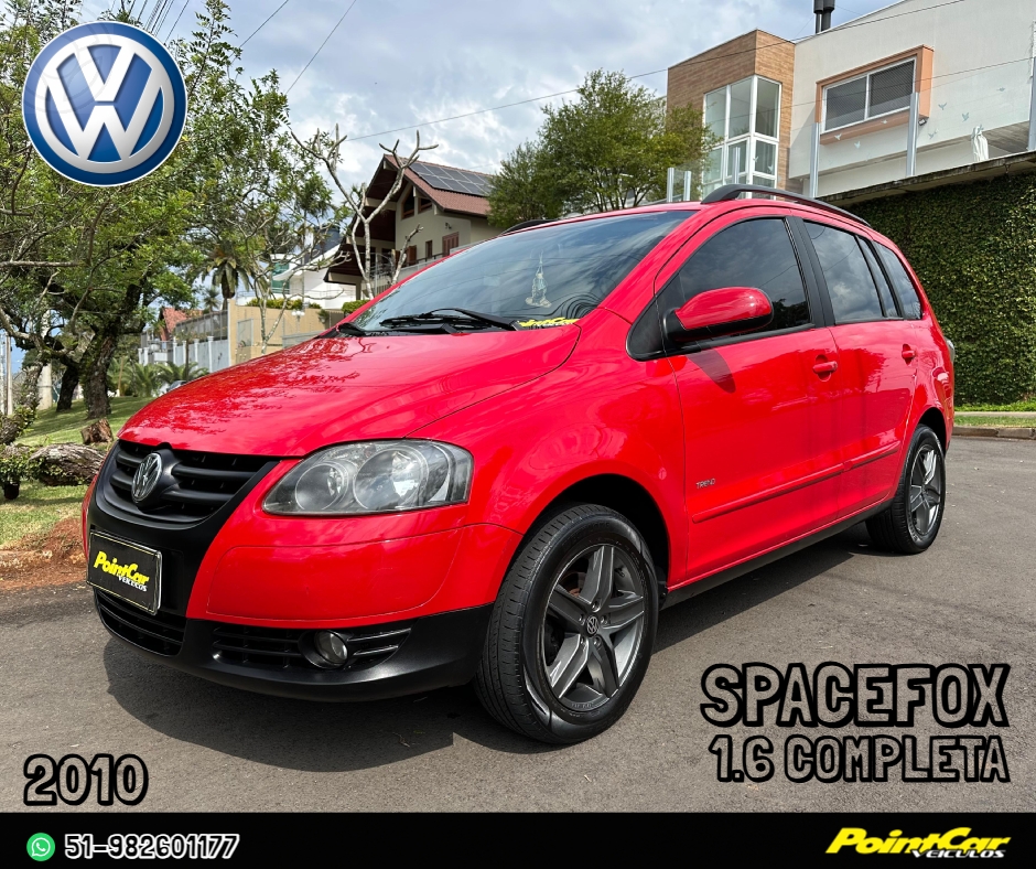 SPACEFOX 1.6 MI 8V FLEX 4P MANUAL - 2010 - CAMPO BOM