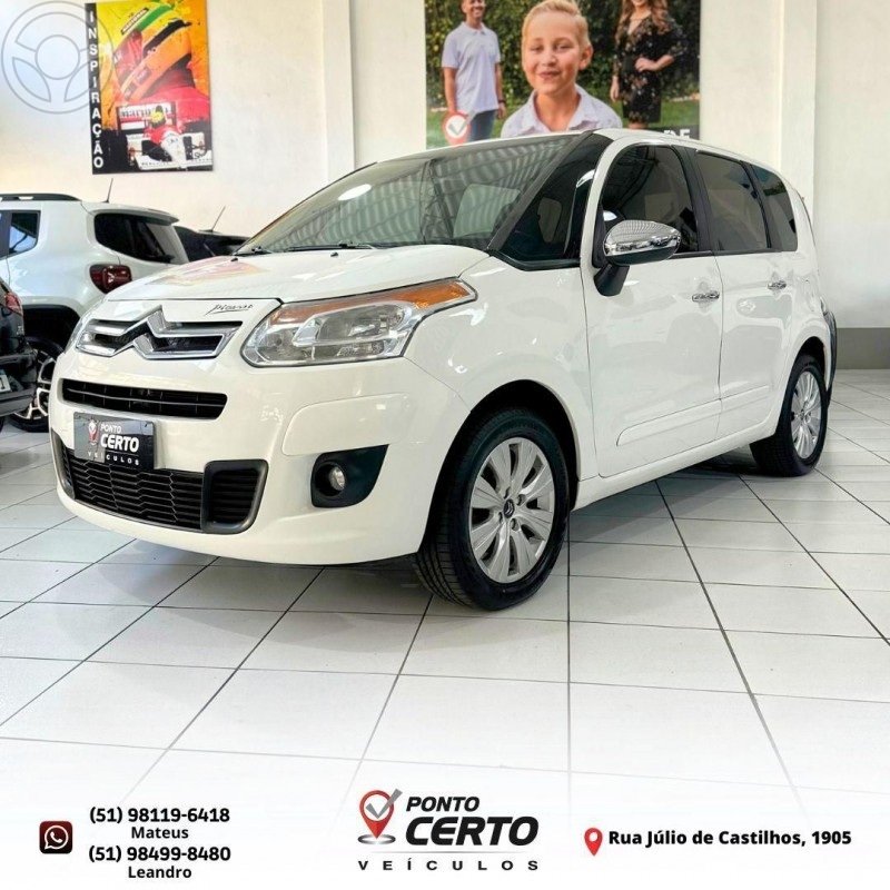 C3 PICASSO EXCLUSIVE 1.6 - 2014 - SANTA CRUZ DO SUL