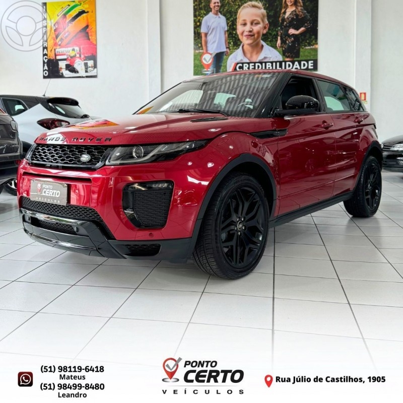 RANGE ROVER EVOQUE DYNAMIC 2.0 - 2018 - SANTA CRUZ DO SUL