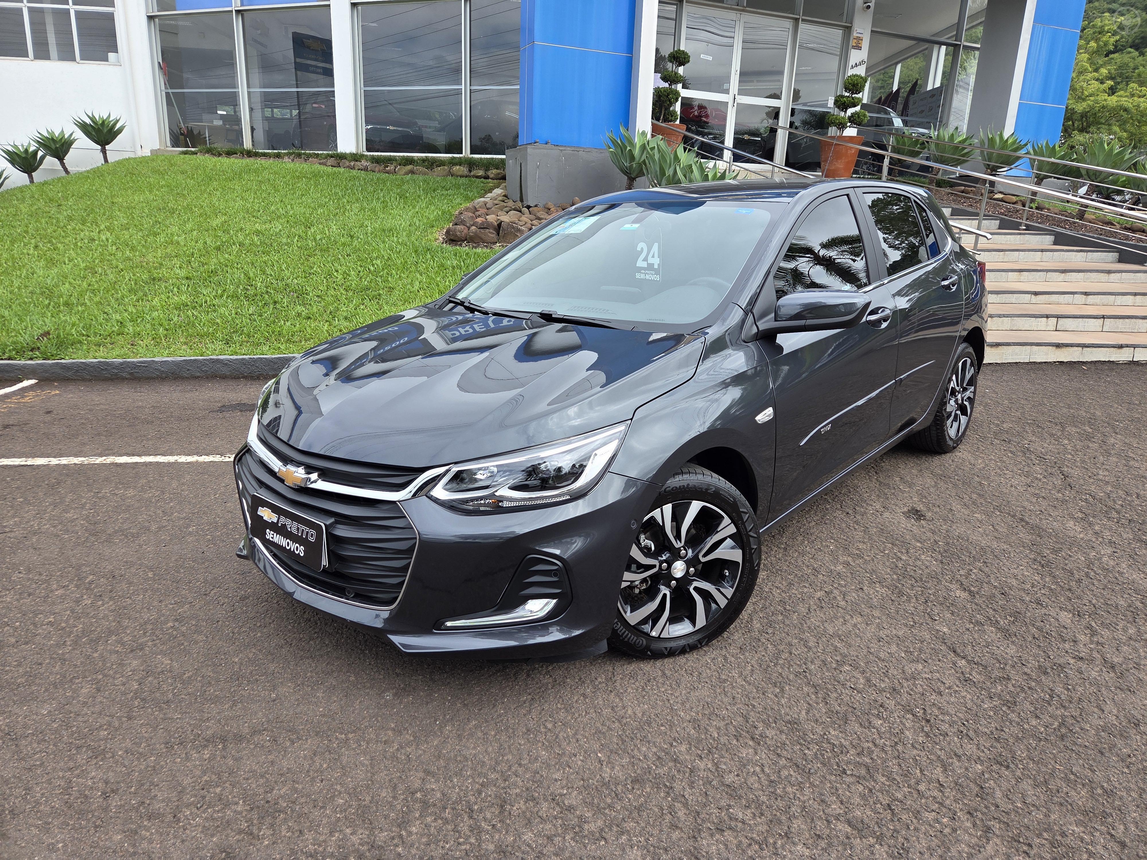 ONIX 1.0 TURBO FLEX PREMIER AUTOMÁTICO - 2024 - ENCANTADO