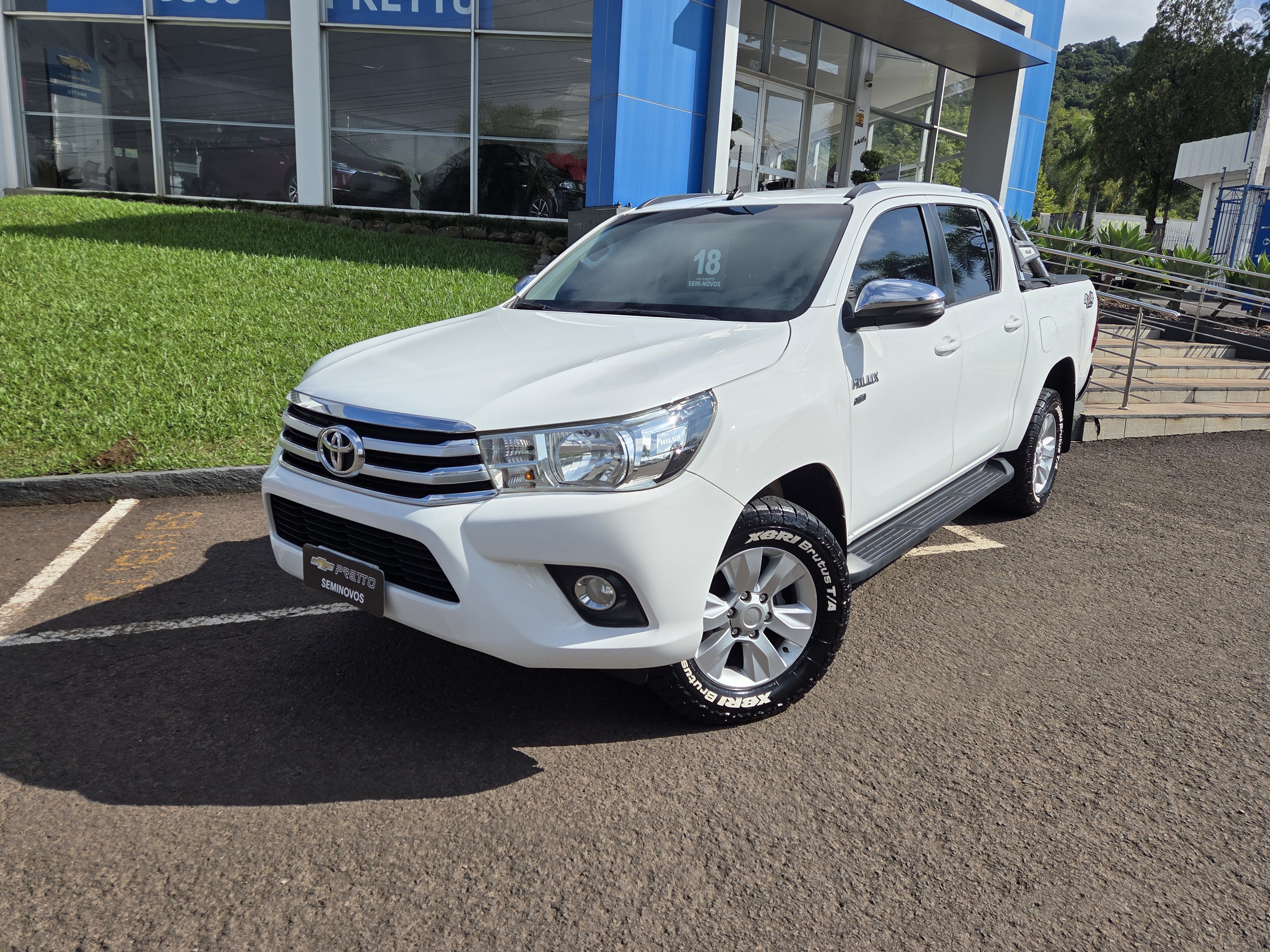 HILUX 2.7 SRV 4X4 CD 16V FLEX 4P AUTOMÁTICO - 2018 - ENCANTADO
