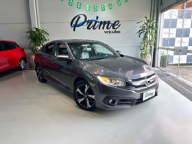 civic 2.0 16v flexone ex 4p cvt 2017 estancia velha