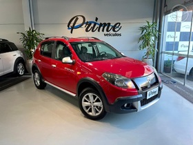 sandero 1.6 stepway 16v flex 4p manual 2012 estancia velha