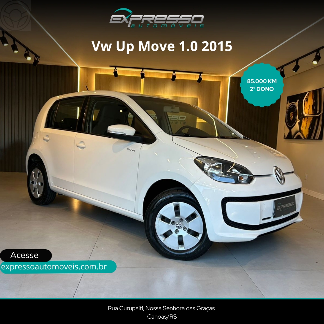 UP 1.0 MPI MOVE UP 12V FLEX 4P MANUAL - 2015 - CANOAS