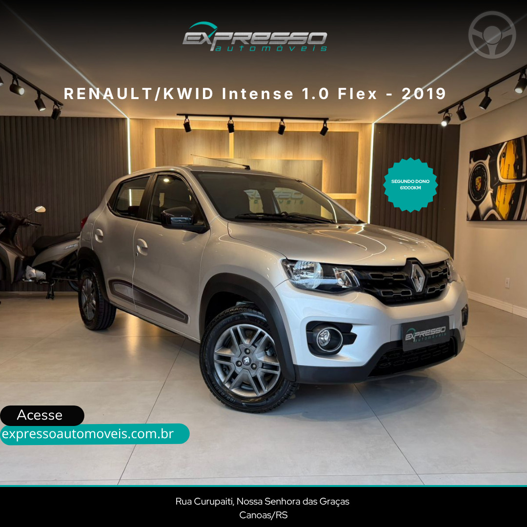 KWID 1.0 12V SCE FLEX INTENSE MANUAL - 2019 - CANOAS