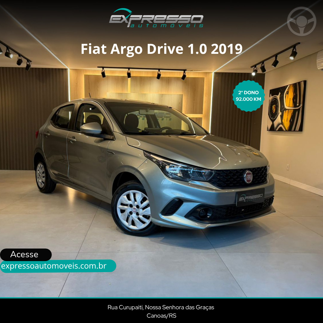 ARGO 1.0 DRIVE 6V FLEX 4P MANUAL - 2019 - CANOAS