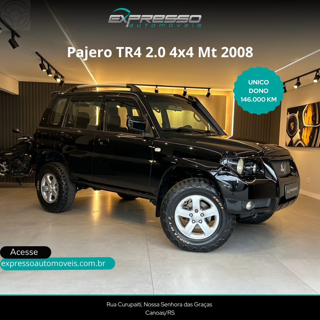 PAJERO TR4 2.0 4X4 16V 131CV 4P MANUAL - 2008 - CANOAS