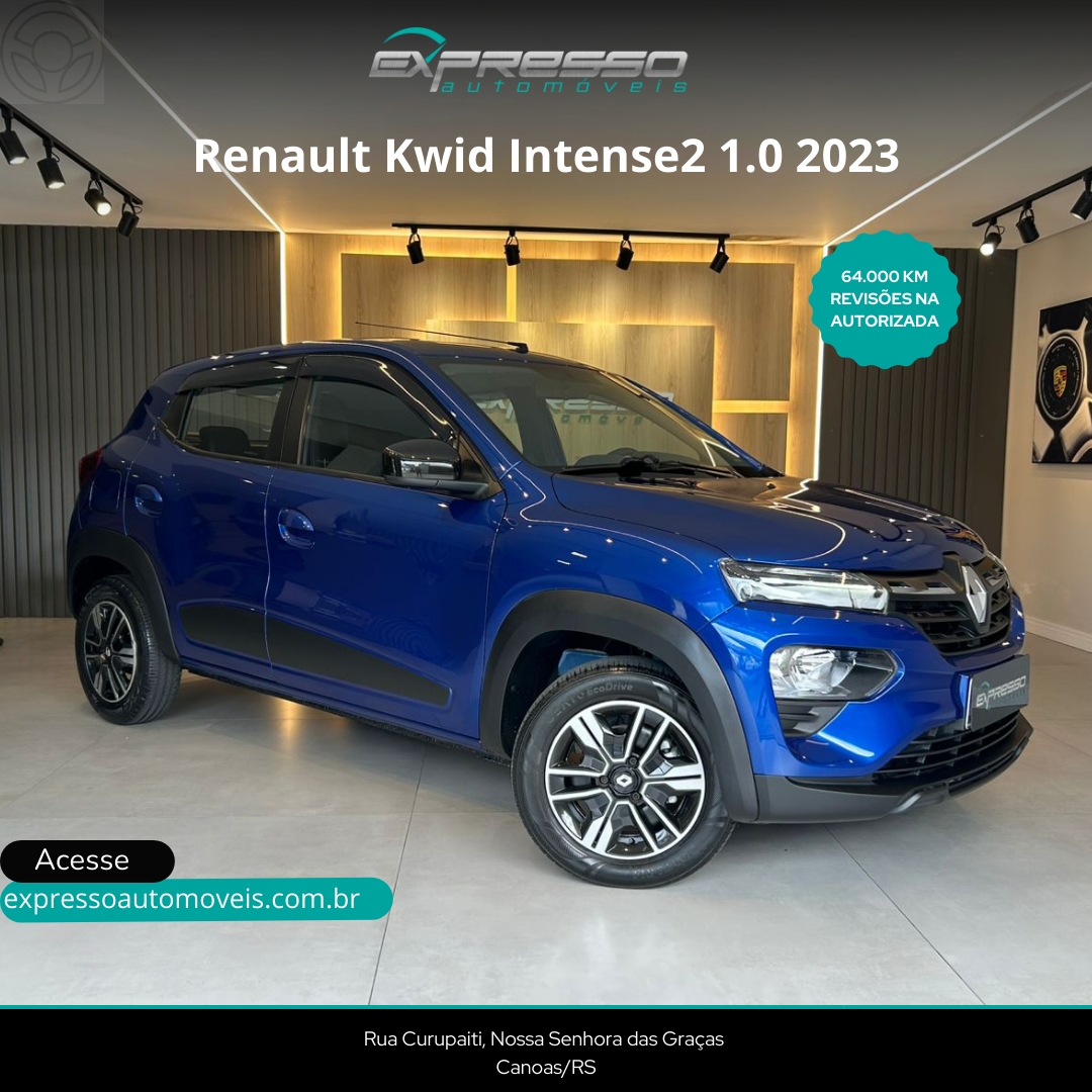 KWID 1.0 12V SCE FLEX INTENSE MANUAL - 2023 - CANOAS