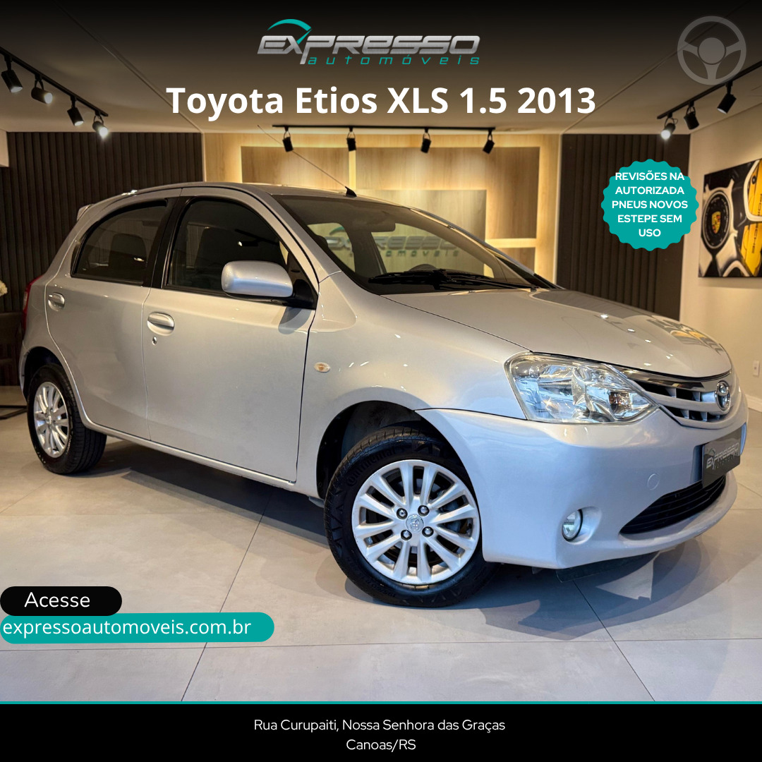 ETIOS 1.5 XLS 16V FLEX 4P MANUAL - 2013 - CANOAS