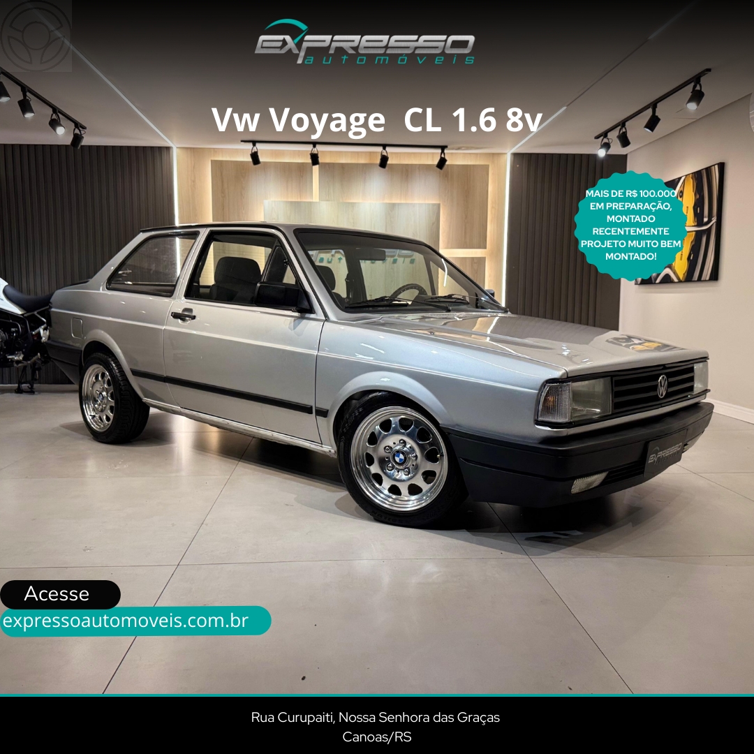 VOYAGE 1.6 CL 8V 2P MANUAL - 1988 - CANOAS