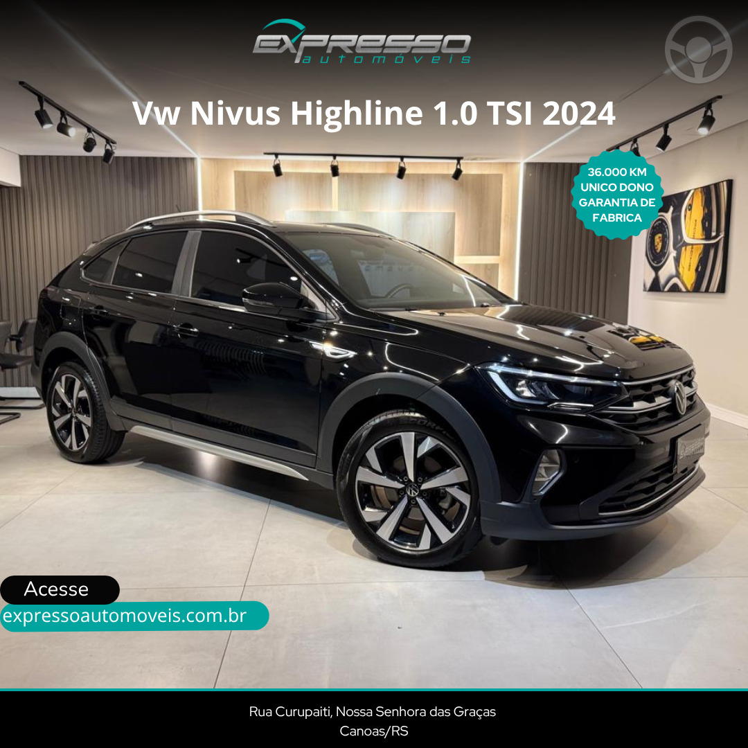 NIVUS 1.0 TSI HIGHLINE FLEX 4P AUTOMÁTICO - 2024 - CANOAS