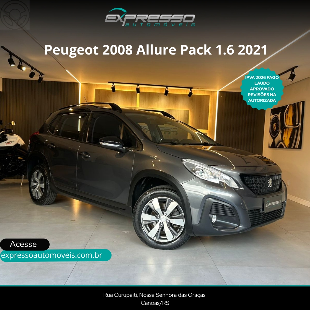 2008 1.6 16V ALLURE PACK FLEX 4P AUTOMÁTICO - 2021 - CANOAS
