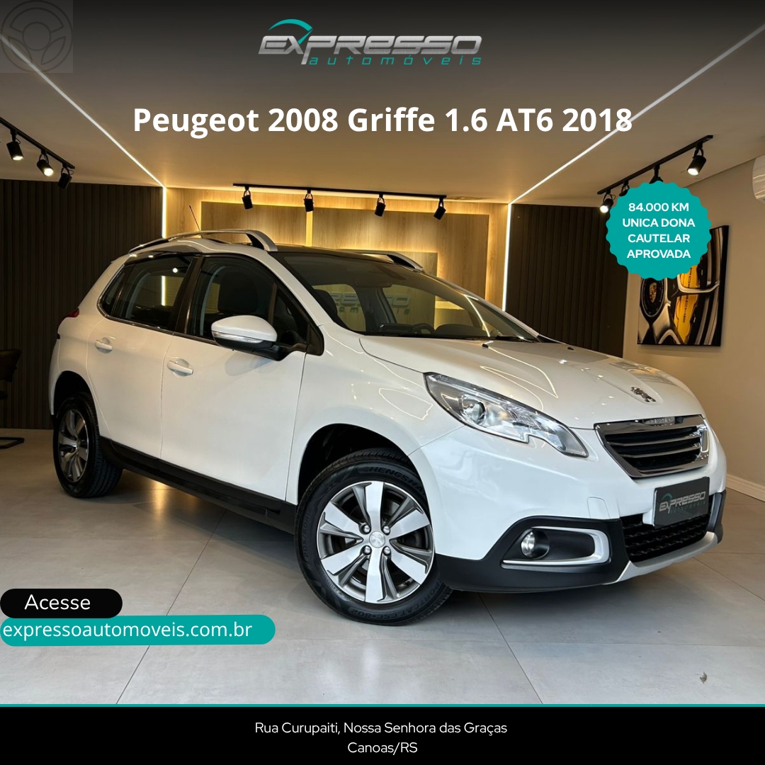 2008 1.6 16V FLEX GRIFFE 4P AUTOMÁTICO - 2018 - CANOAS