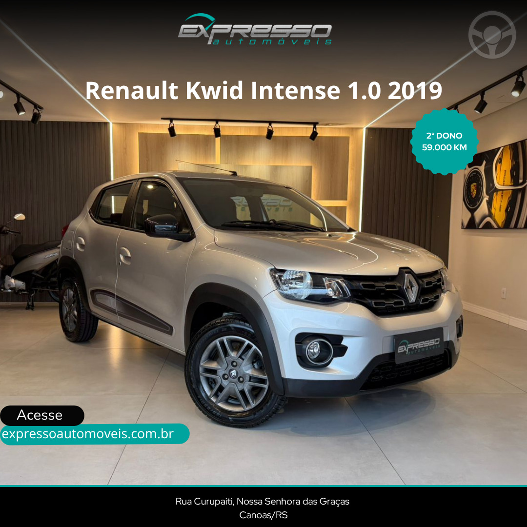 KWID 1.0 12V SCE FLEX INTENSE MANUAL - 2019 - CANOAS