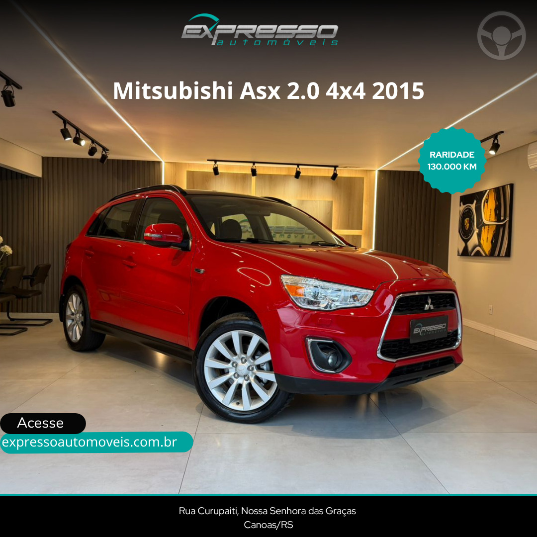 ASX 2.0 4WD 16V 4P AUTOMÁTICO - 2015 - CANOAS