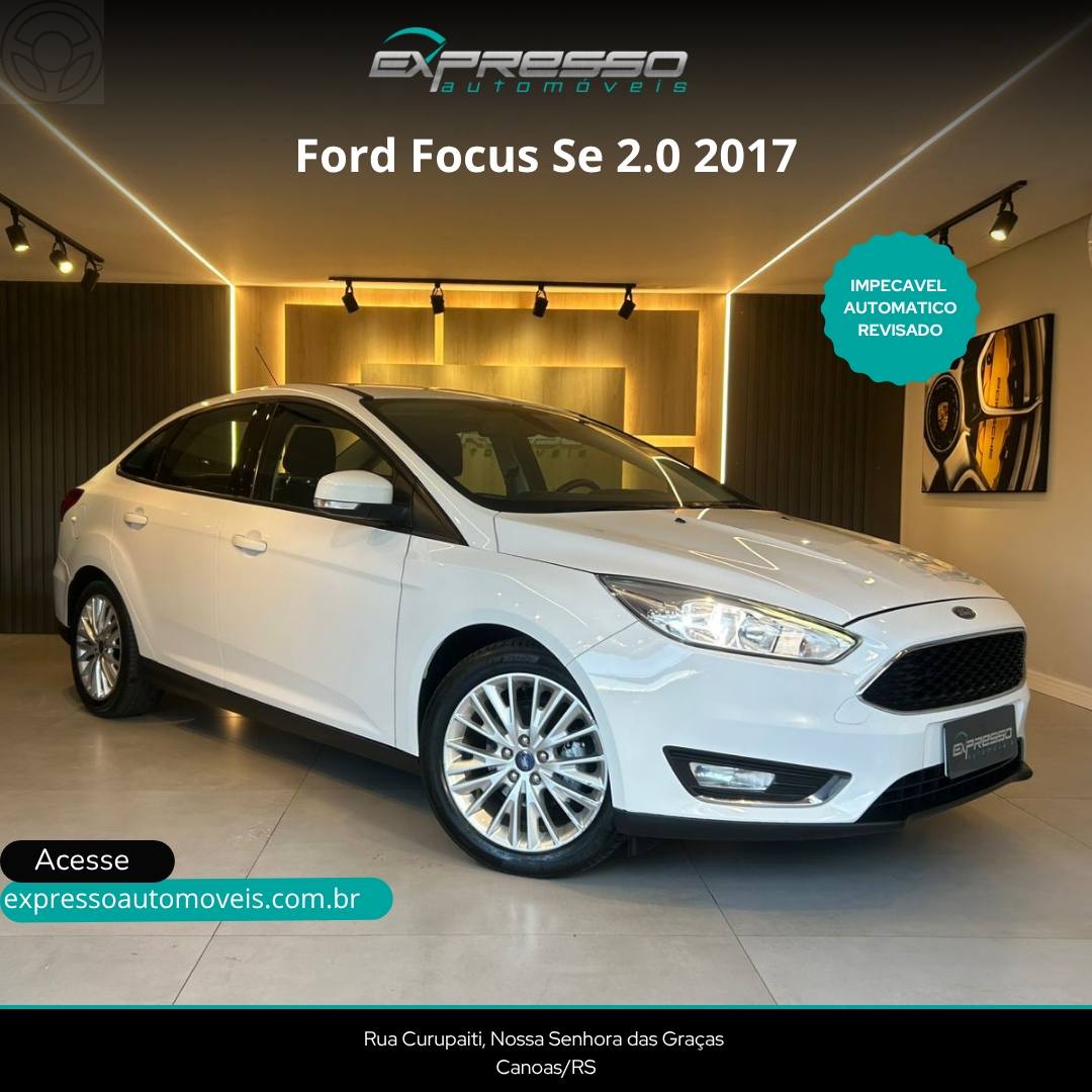 FOCUS 2.0 SE FASTBACK 16V FLEX 4P AUTOMÁTICO - 2017 - CANOAS