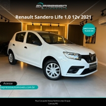 sandero 1.0 life 12v flex 4p manual 2021 canoas